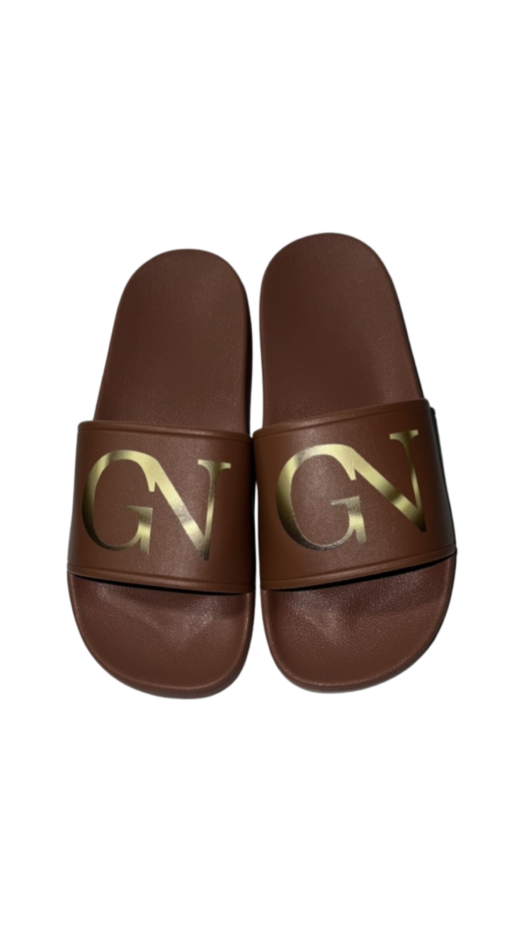 GN BROWN SLIDES/SLIPPERS (UNISEX) SUPER COMFORTABLE